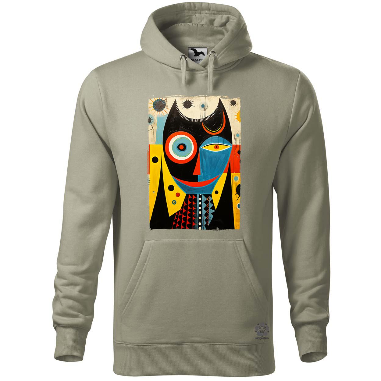 Pop art szürreális maszk v4 egyedi  pulóver 