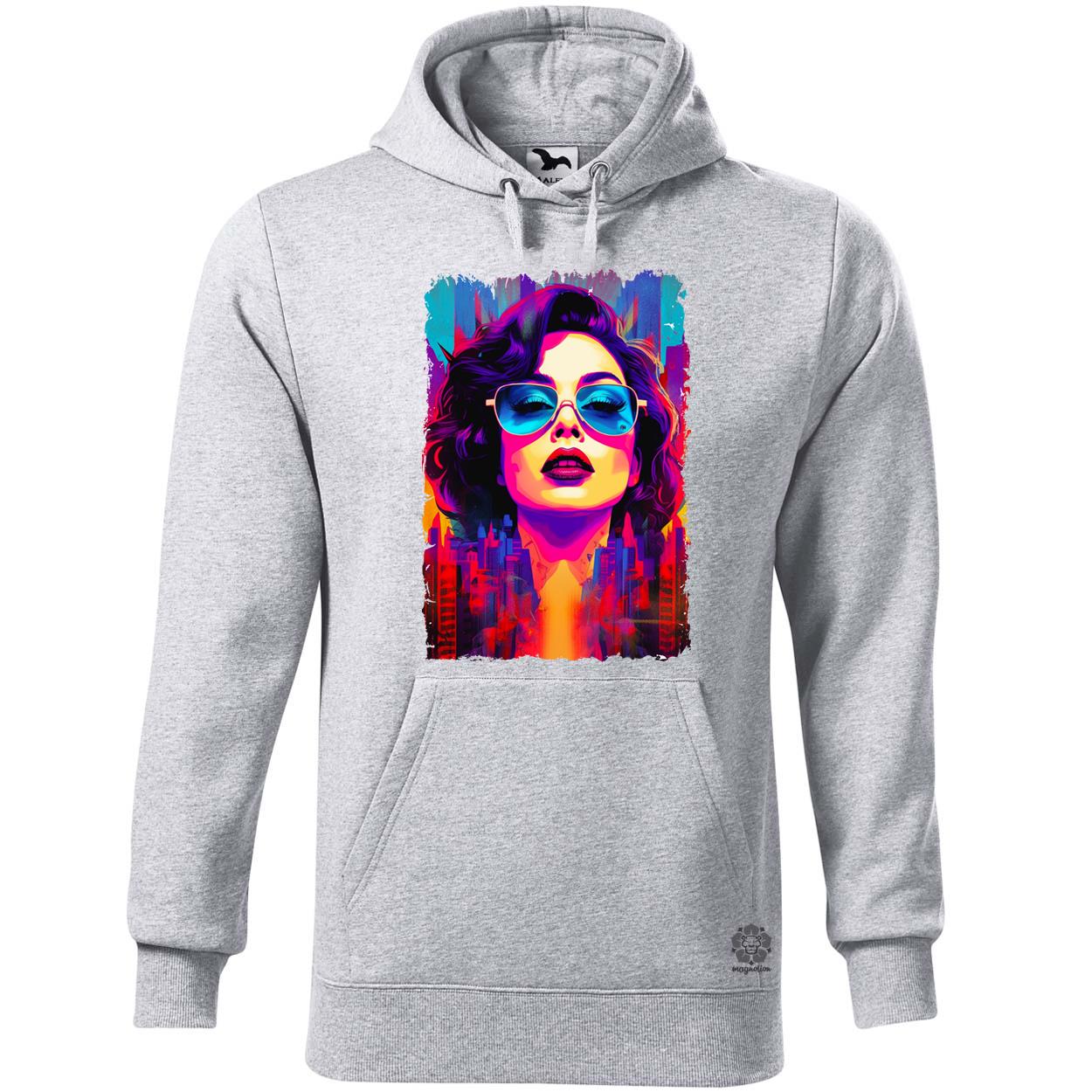 Pop art városi vibe v1 egyedi  pulóver 