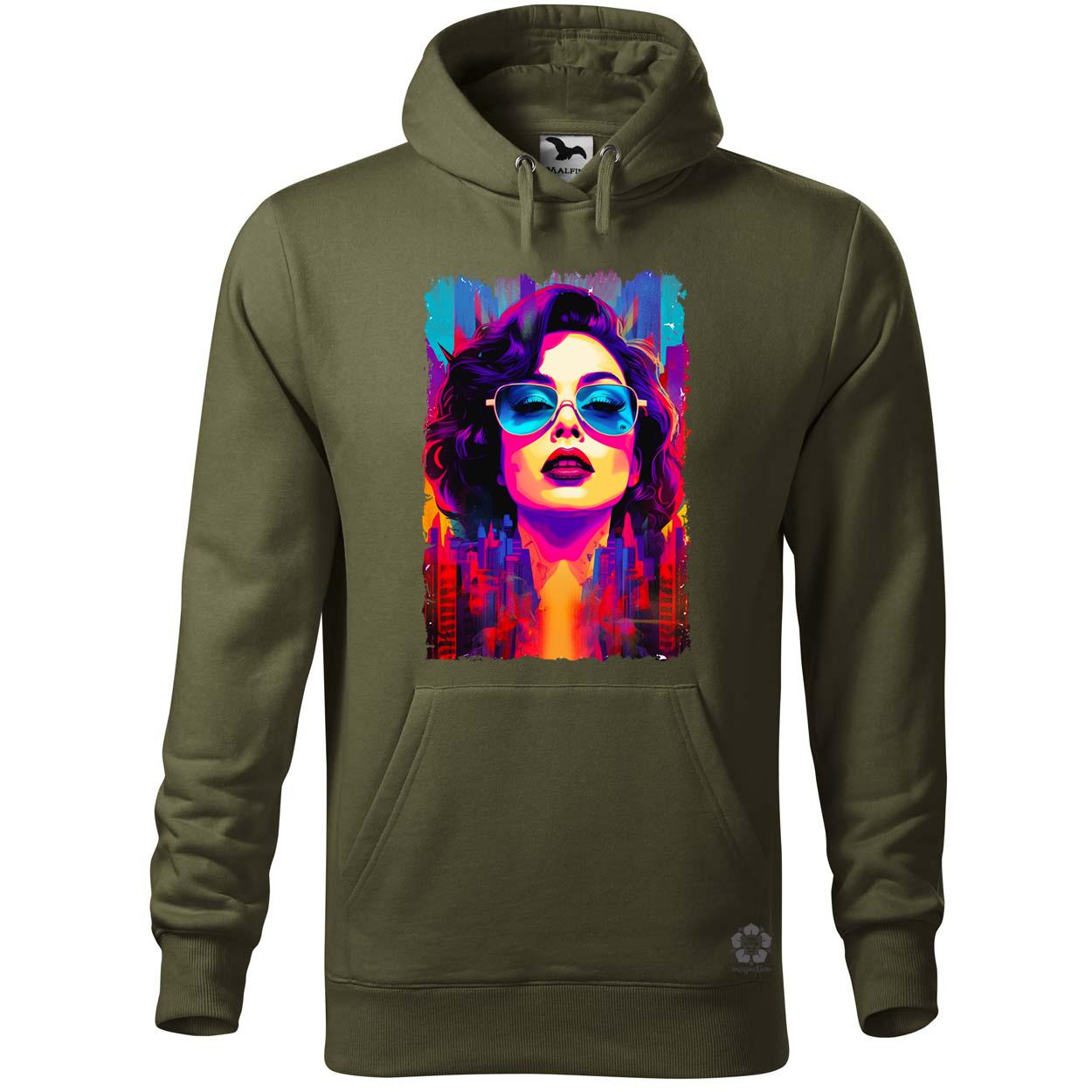 Pop art városi vibe v1 egyedi  pulóver 