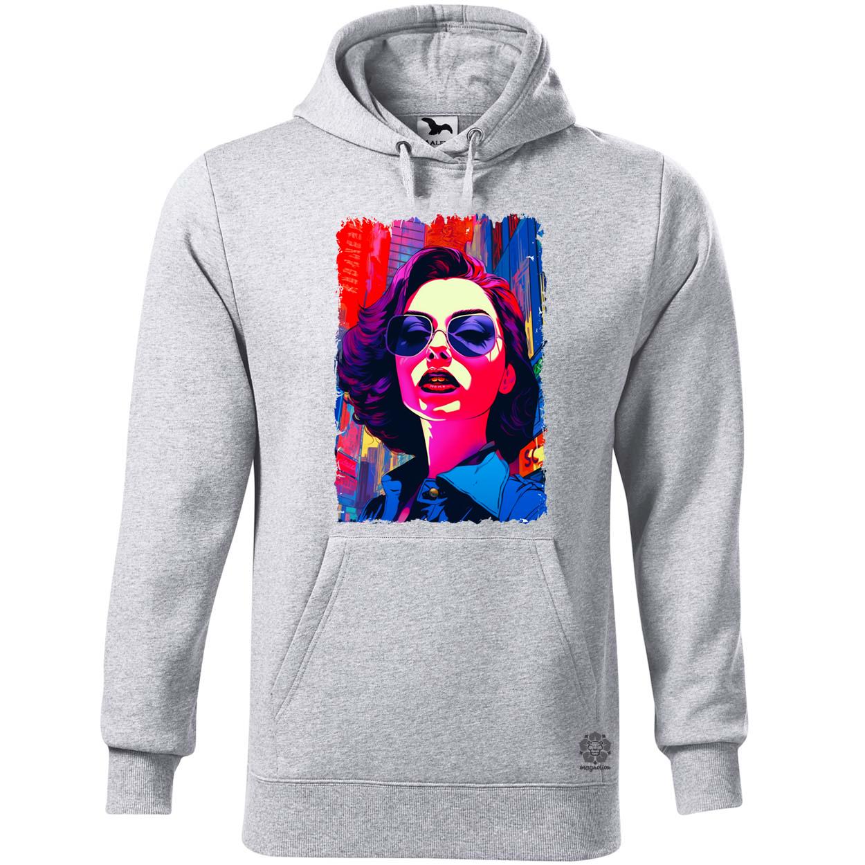 Pop art városi vibe v2 egyedi  pulóver 