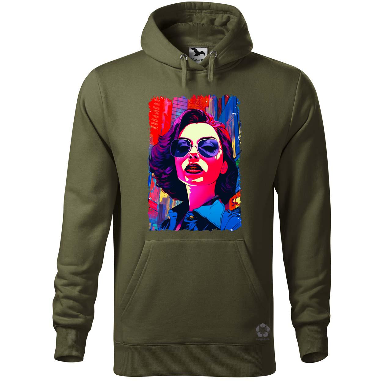 Pop art városi vibe v2 egyedi  pulóver 