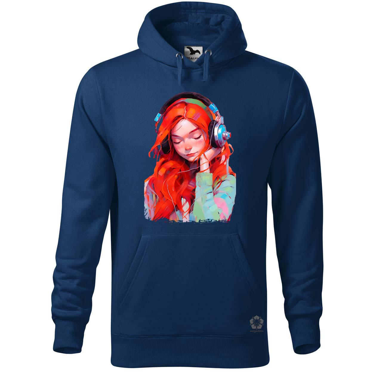 Pop art vörös lány v1 egyedi  pulóver 