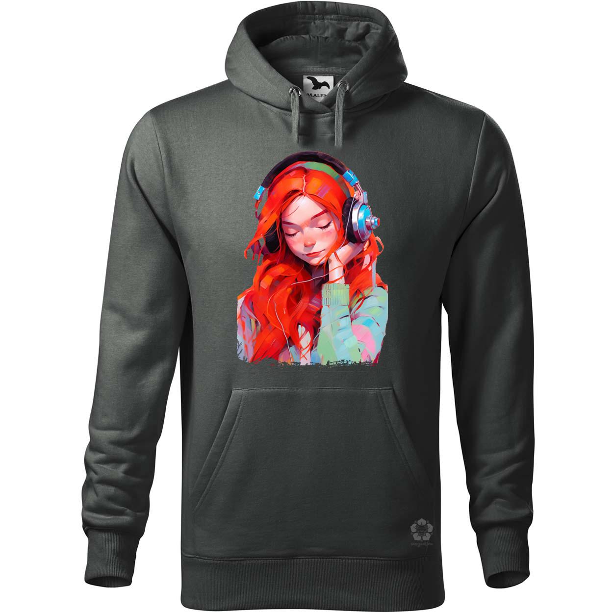 Pop art vörös lány v1 egyedi  pulóver 