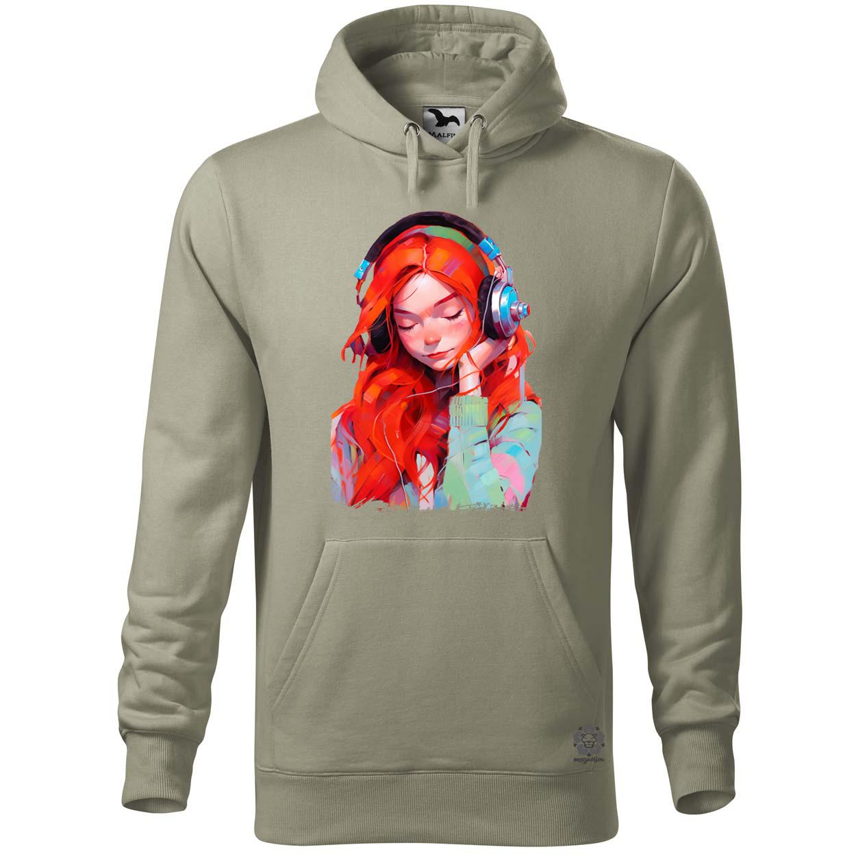 Pop art vörös lány v1 egyedi  pulóver 