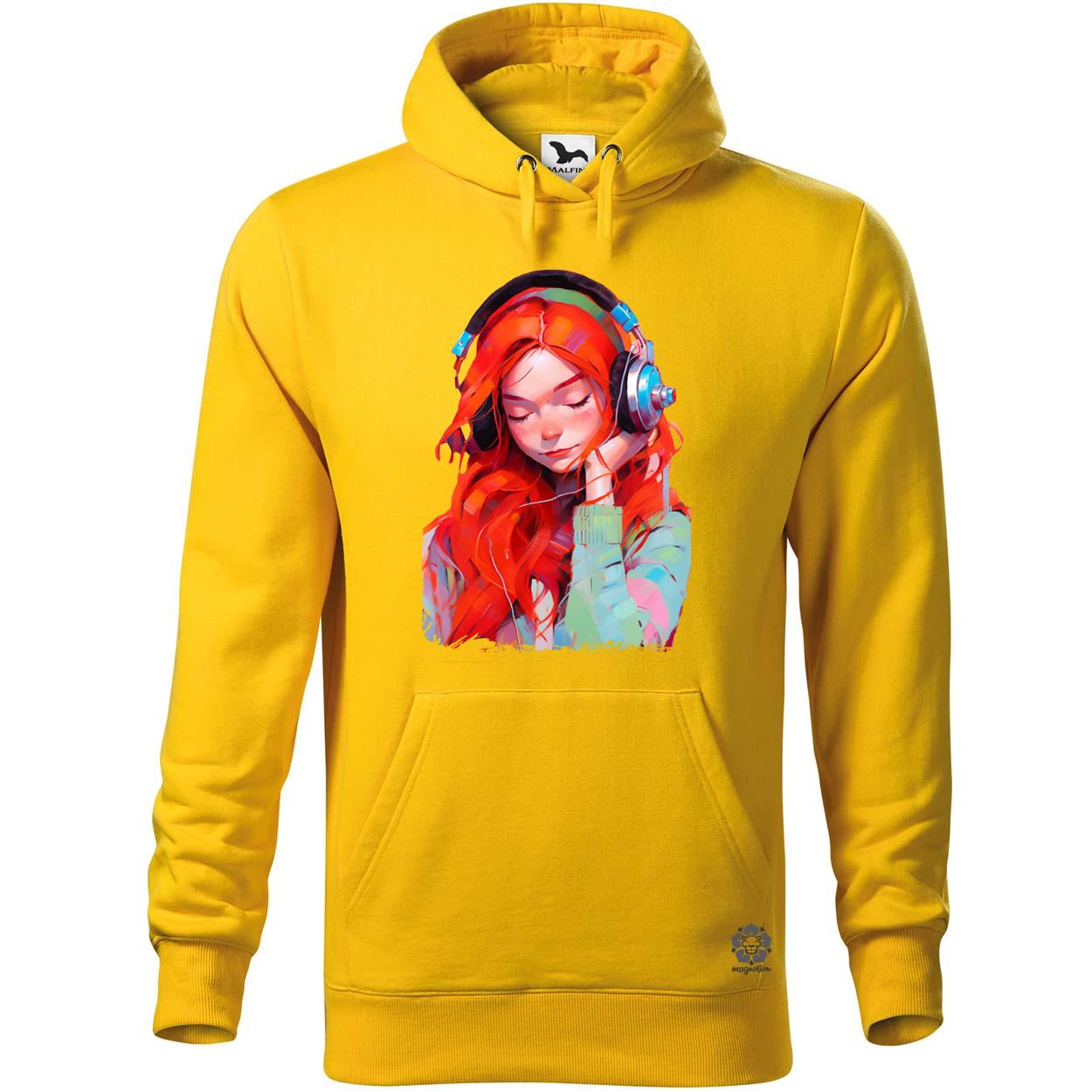 Pop art vörös lány v1 egyedi  pulóver 
