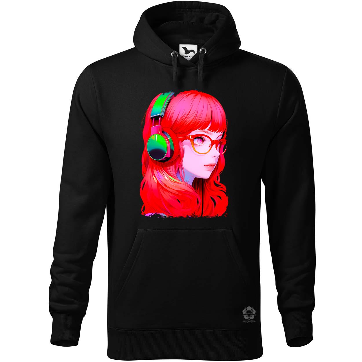 Pop art vörös lány v2 egyedi  pulóver 