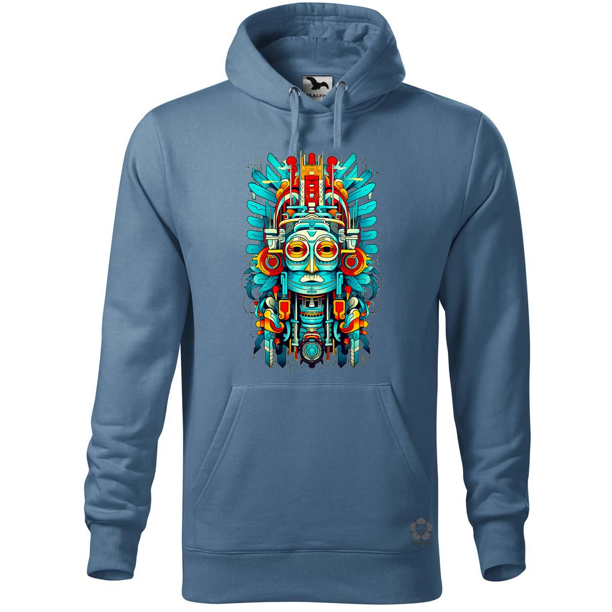 Pszichedelikus totem maszk v2 egyedi  pulóver 