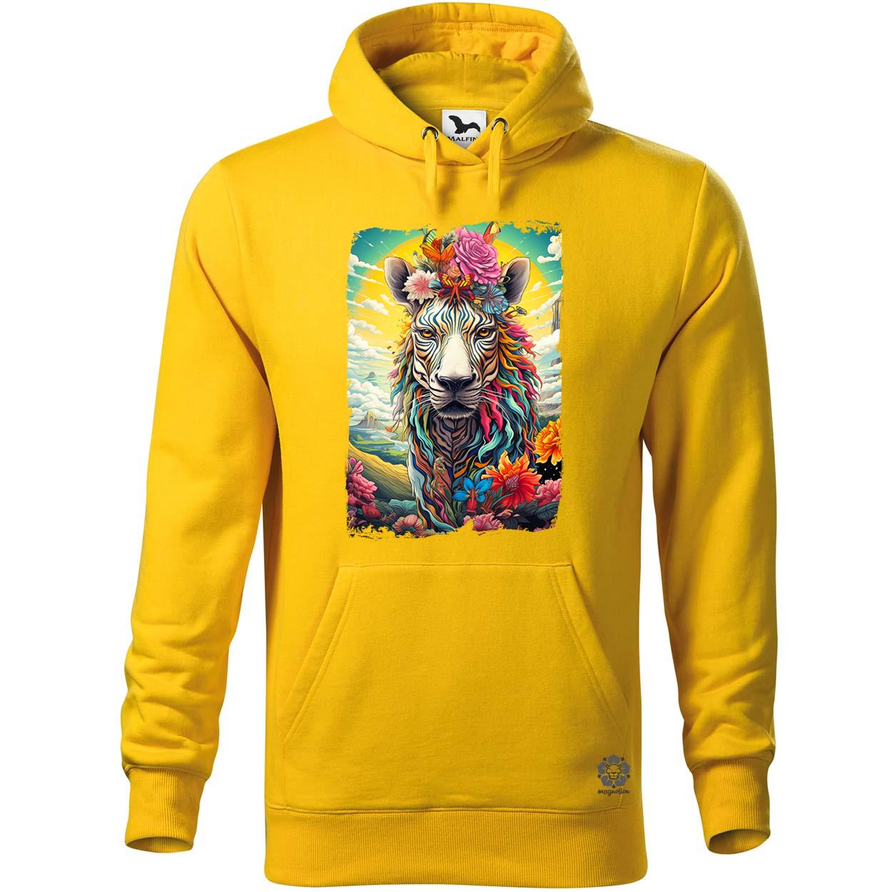 Pszichedelikus zebra fantázia v2 egyedi  pulóver 