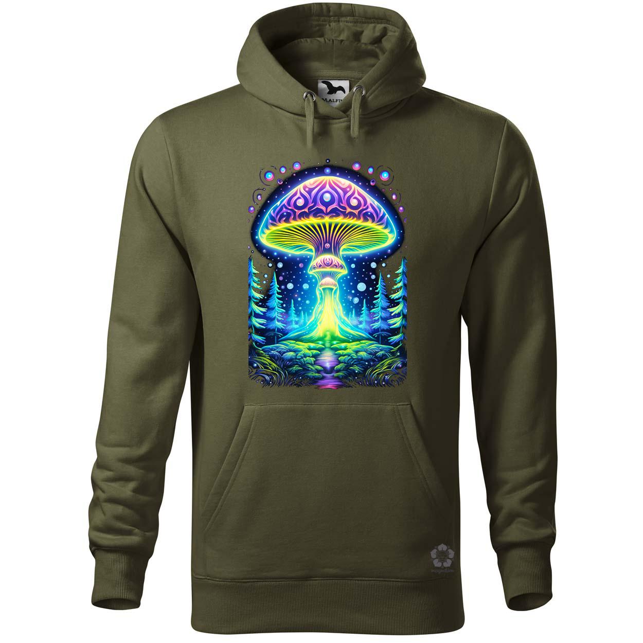 Pszichedelikus gomba UFO v1 egyedi  pulóver 
