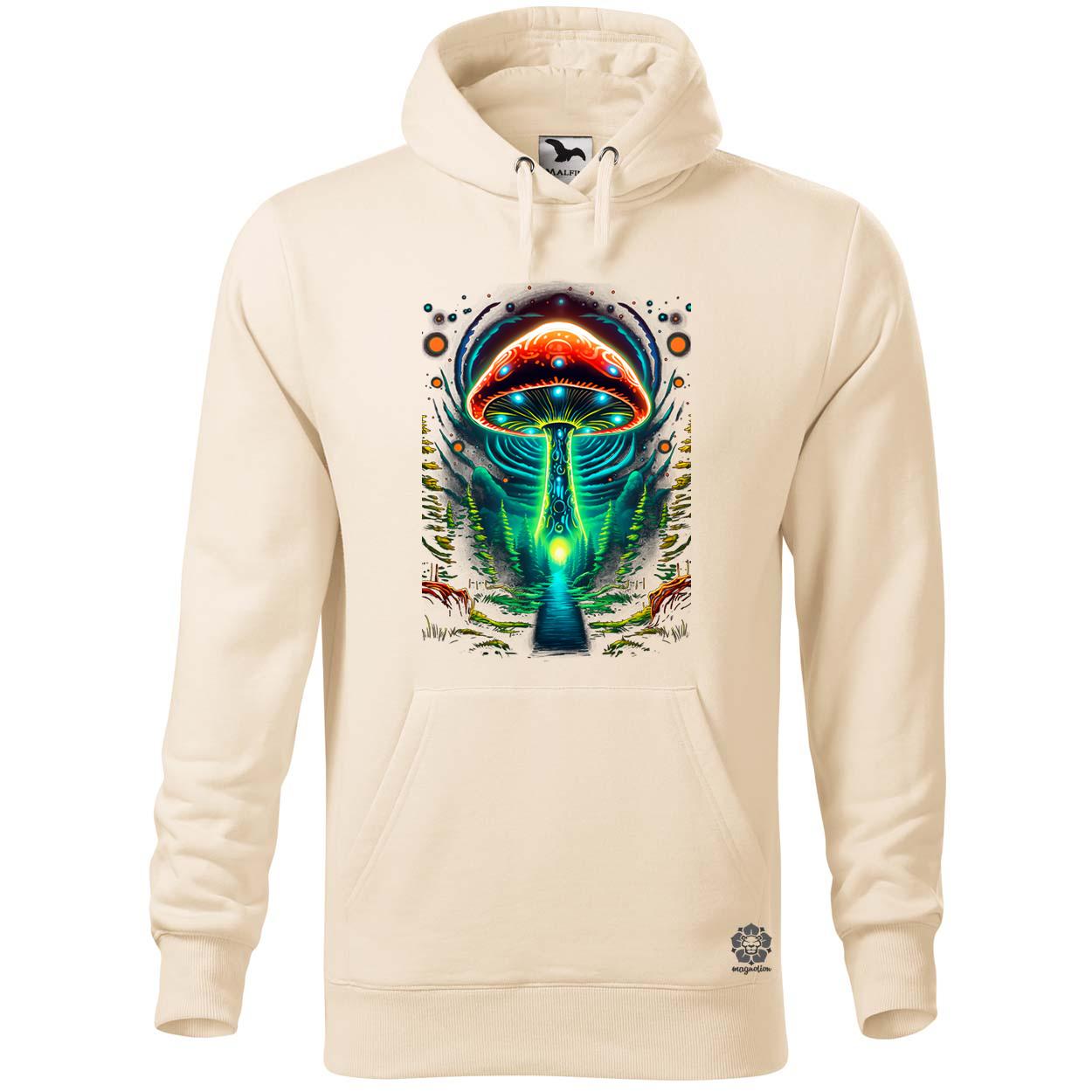 Pszichedelikus gomba UFO v5 egyedi  pulóver 