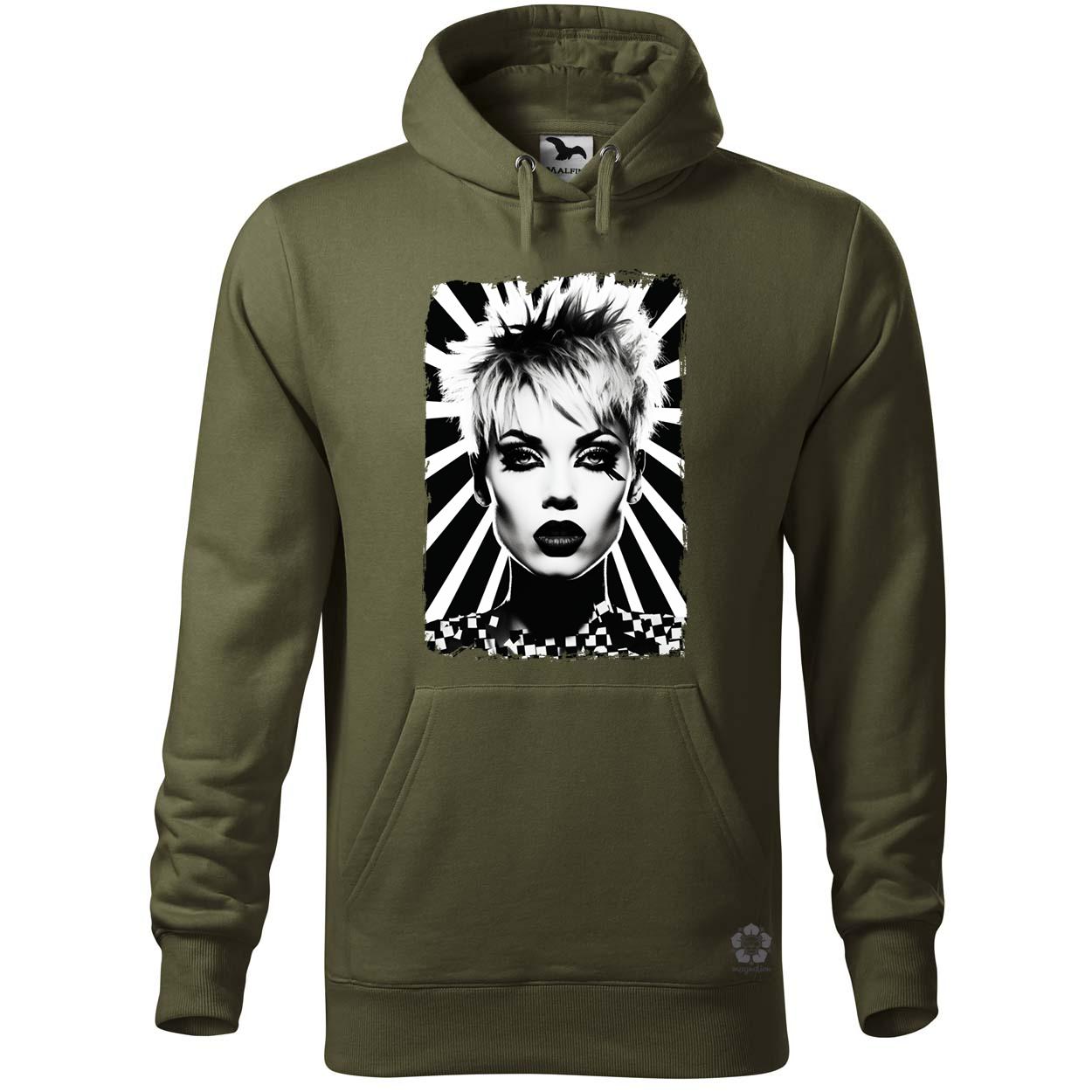 Pop art punk portré v1 egyedi  pulóver 
