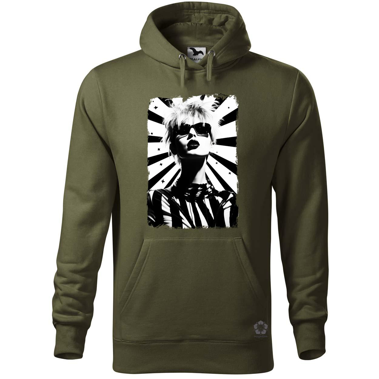 Pop art punk portré v3 egyedi  pulóver 