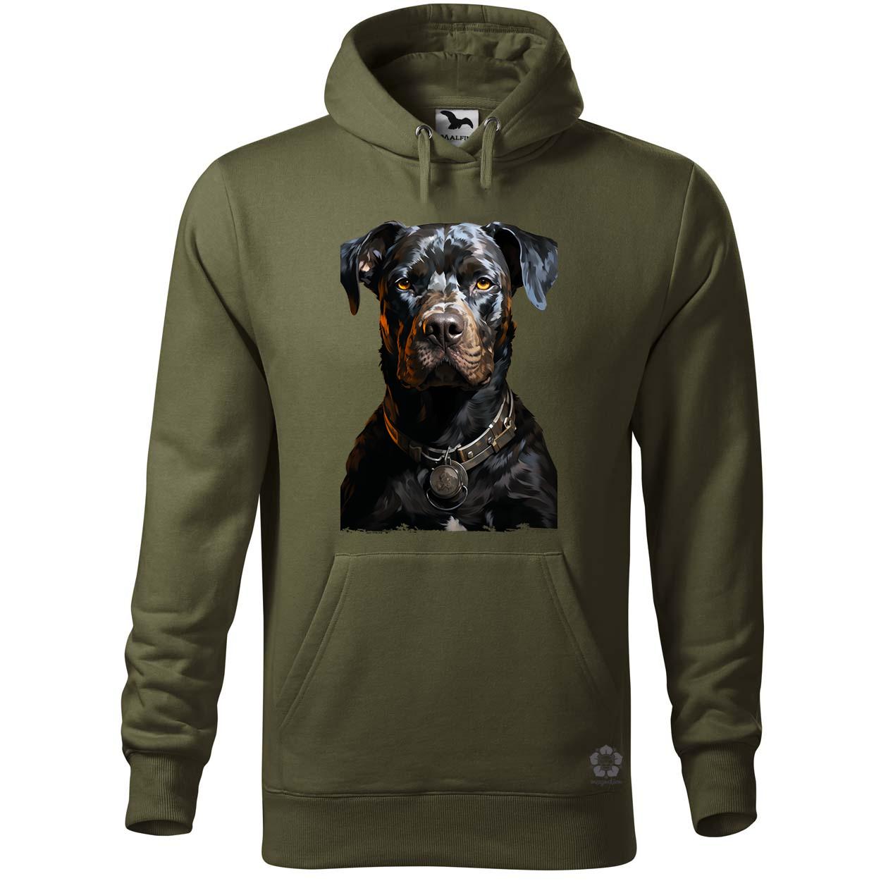 Rajz pitbull v3 egyedi  pulóver 
