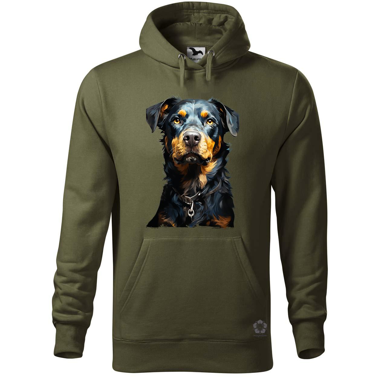 Rajz pitbull v4 egyedi  pulóver 