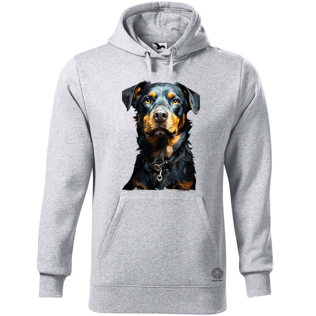 Rajz pitbull v4 egyedi  pulóver 