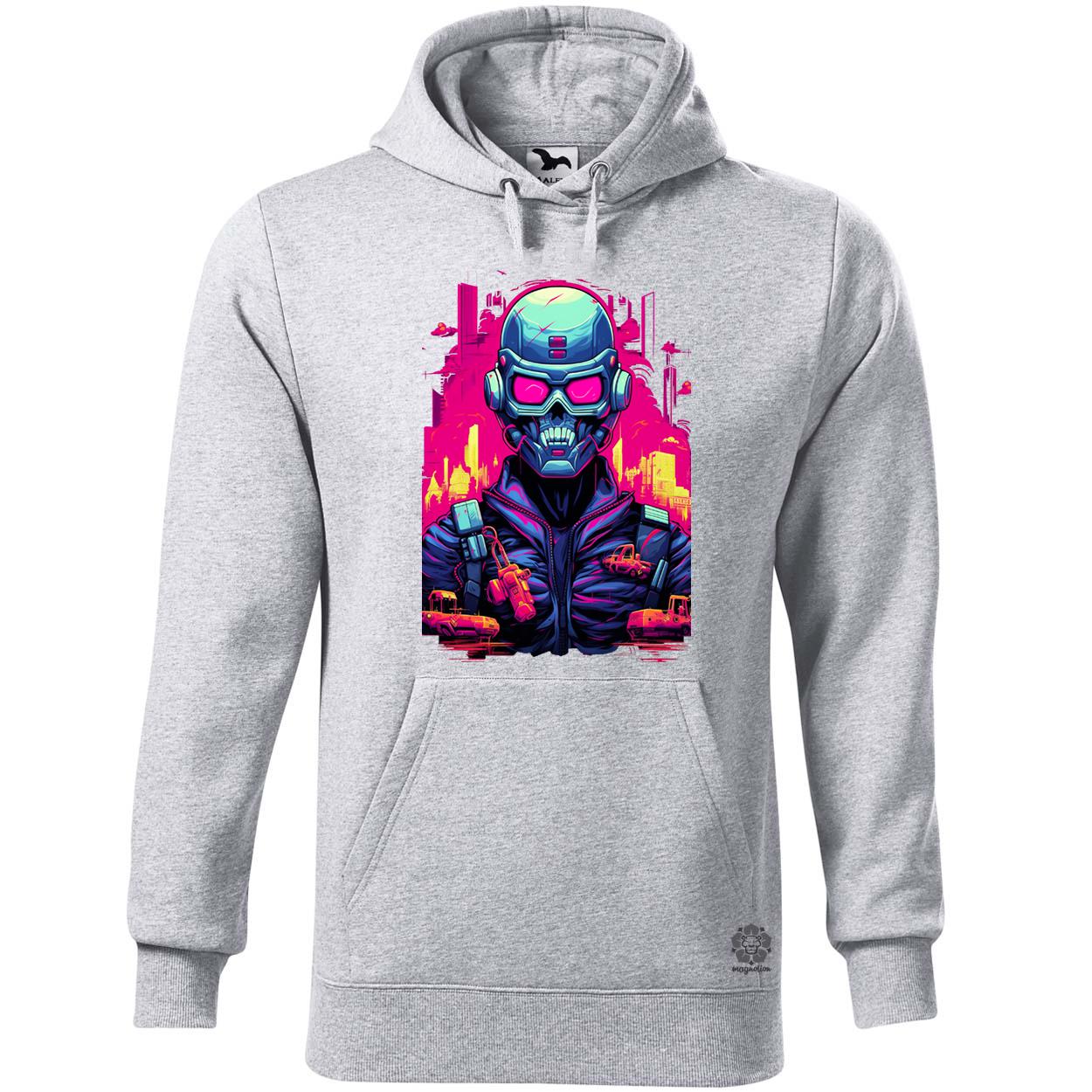 Retró cyberpunk v1 egyedi  pulóver 