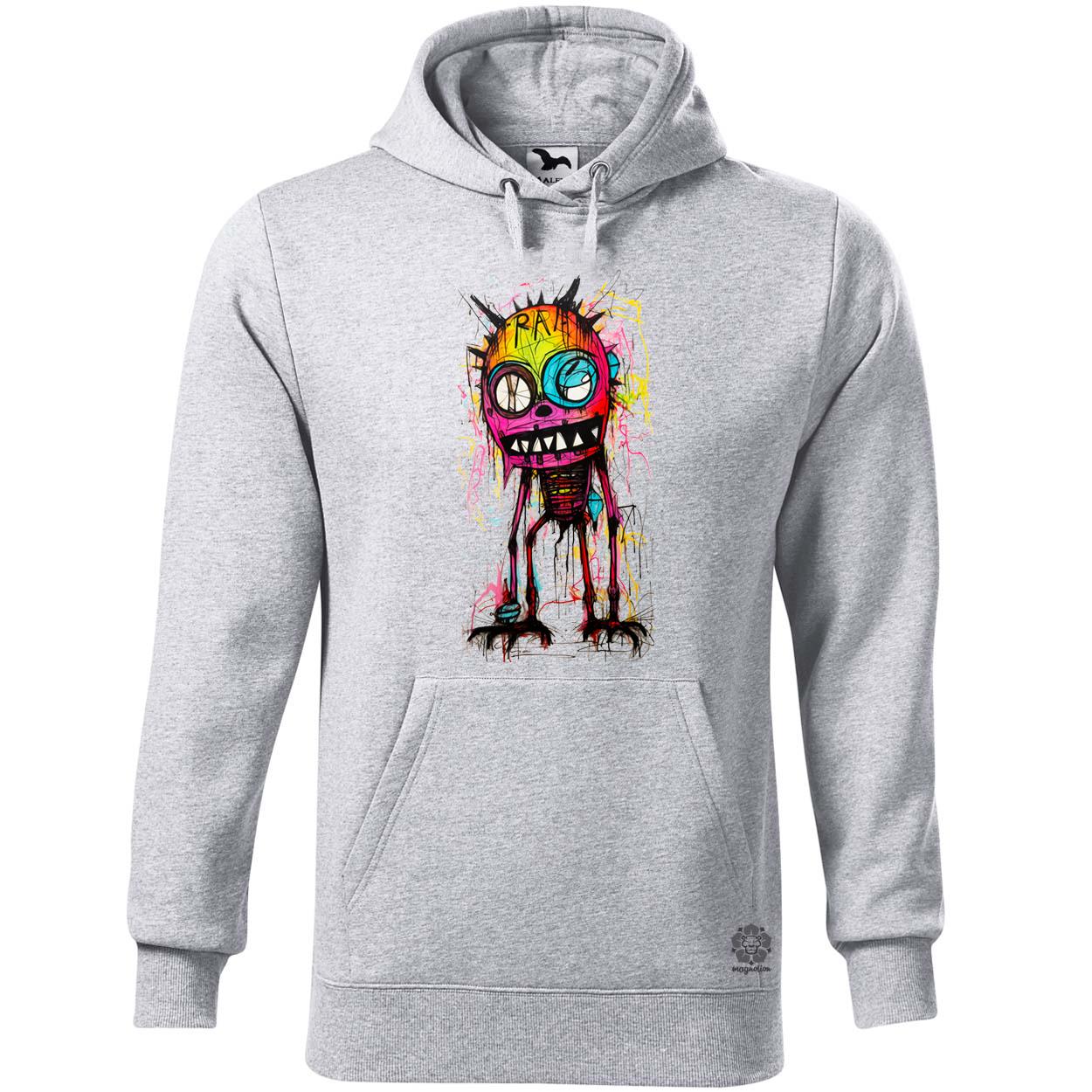 Rettenetes figura v4 egyedi  pulóver 