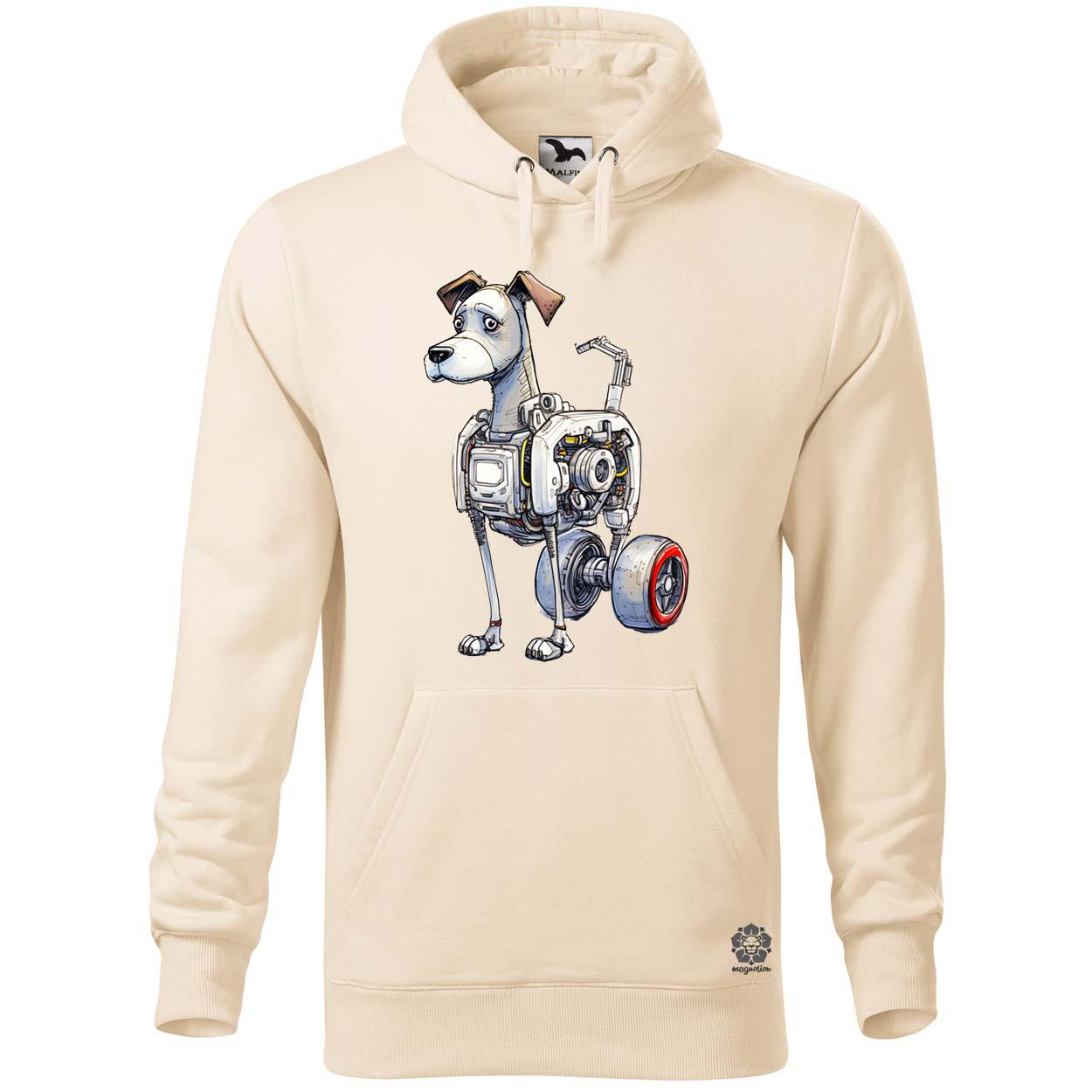 Robotkutya vázlat v5 egyedi  pulóver 