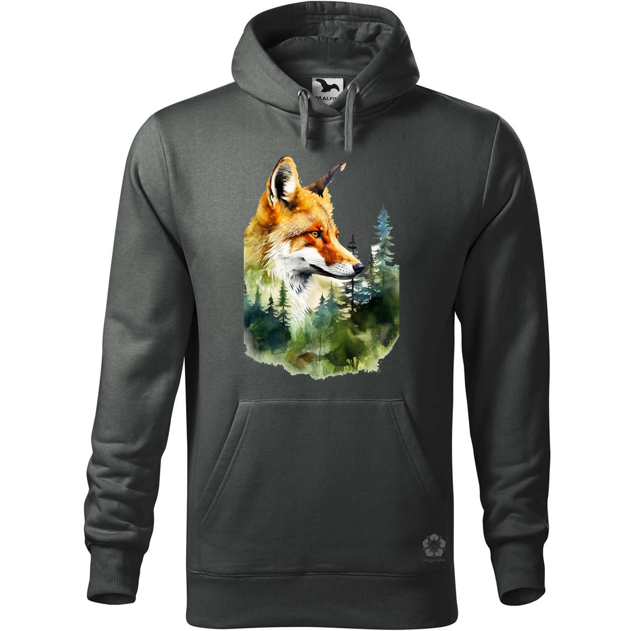 Róka és természet v3 egyedi  pulóver 