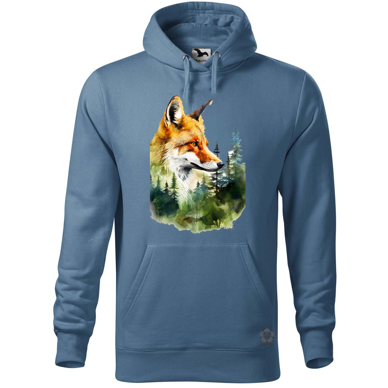 Róka és természet v3 egyedi  pulóver 