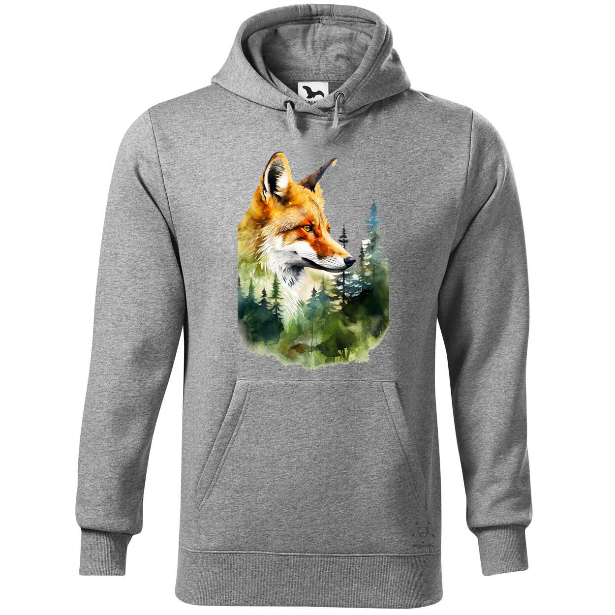 Róka és természet v3 egyedi  pulóver 