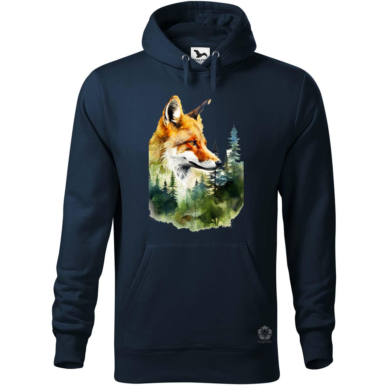 Róka és természet v3 egyedi  pulóver 