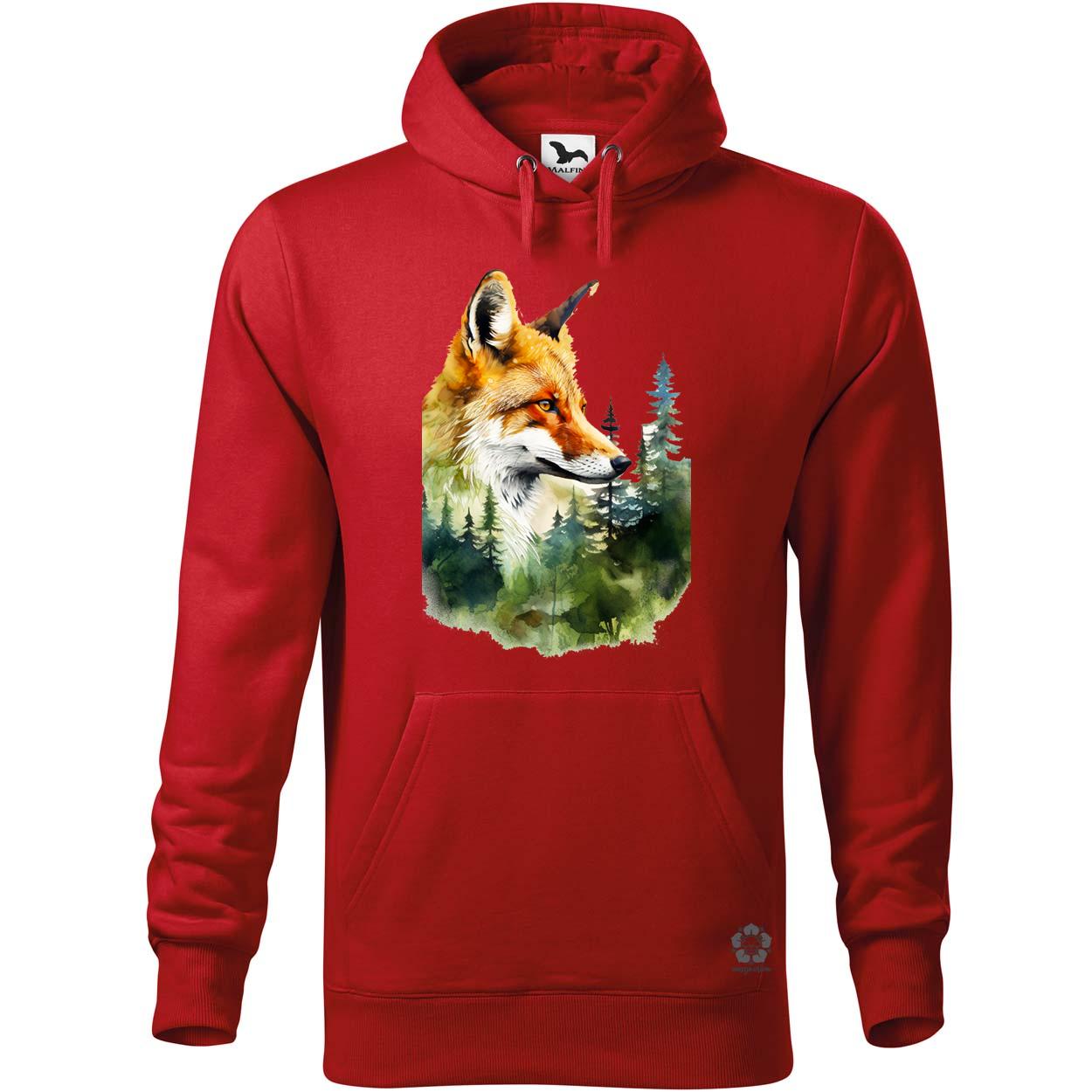 Róka és természet v3 egyedi  pulóver 