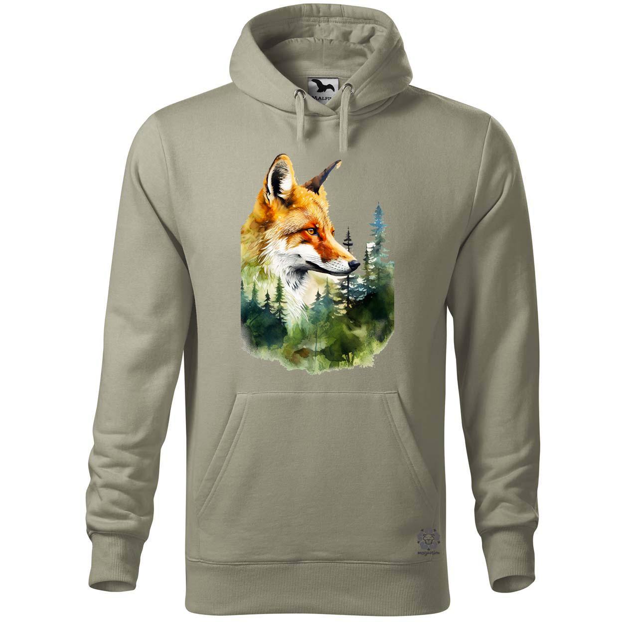 Róka és természet v3 egyedi  pulóver 