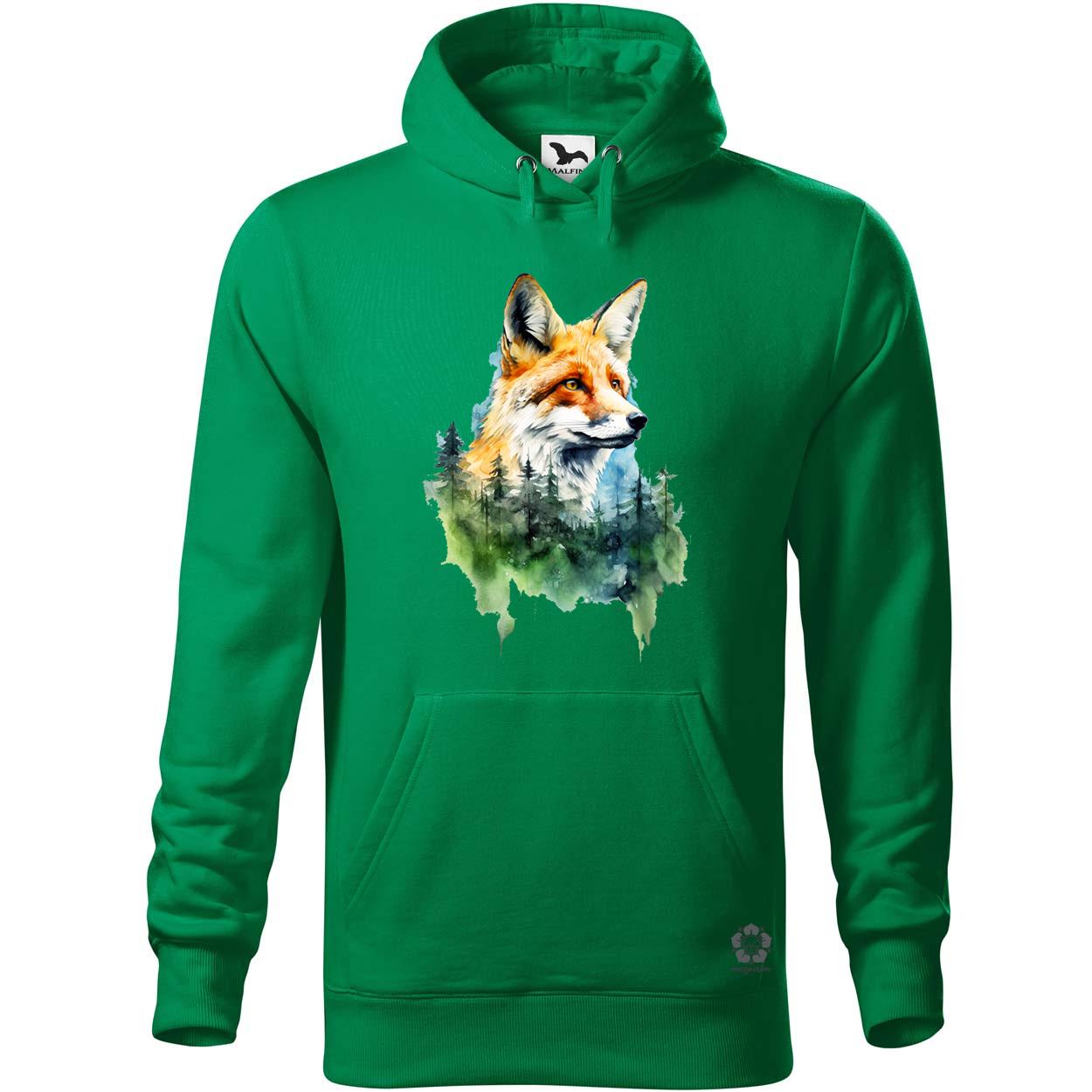 Róka és természet v4 egyedi  pulóver 