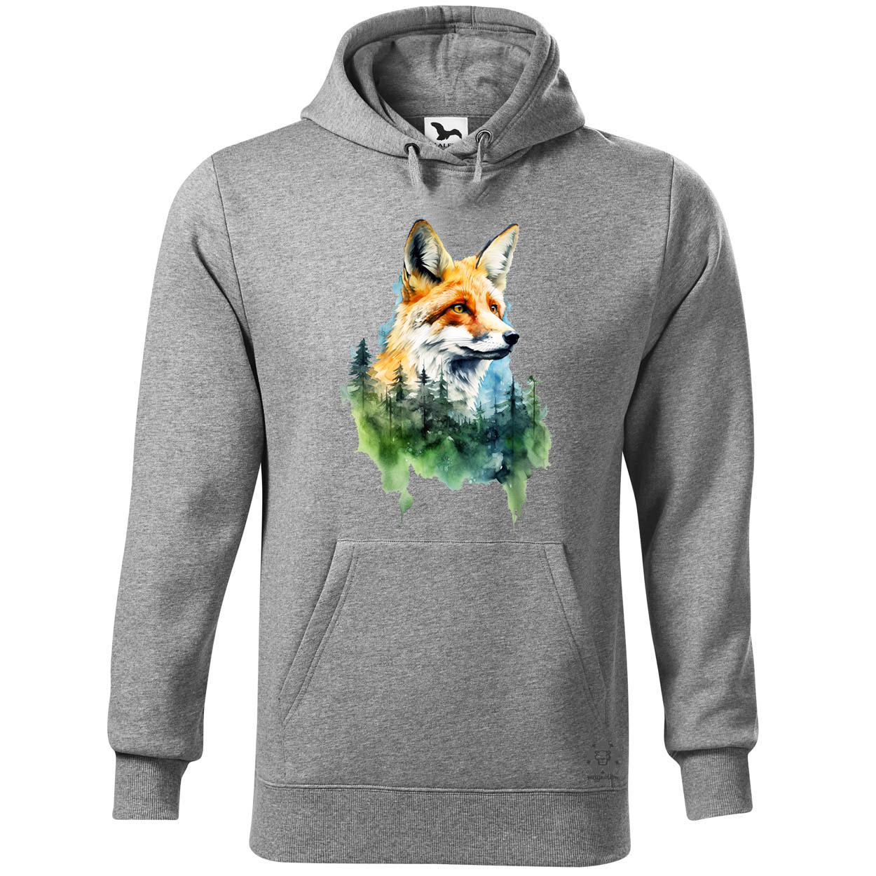 Róka és természet v4 egyedi  pulóver 