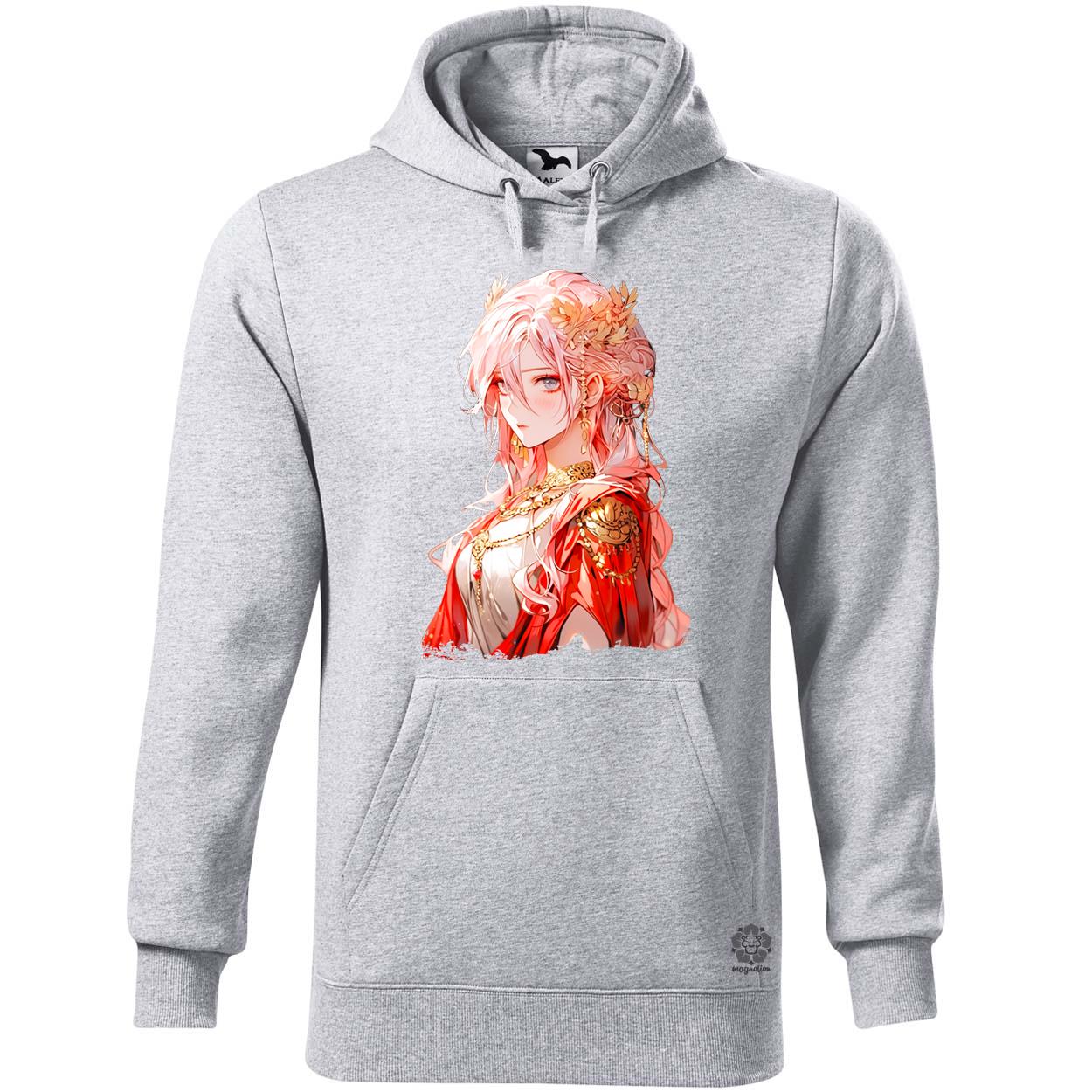 Rózsaszín anime lány v1 egyedi  pulóver 