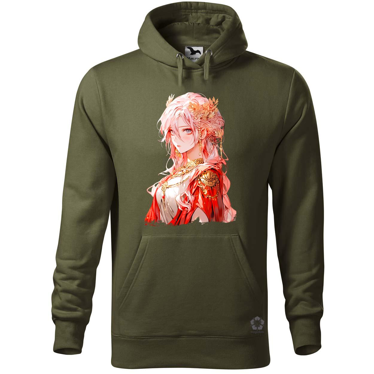 Rózsaszín anime lány v1 egyedi  pulóver 