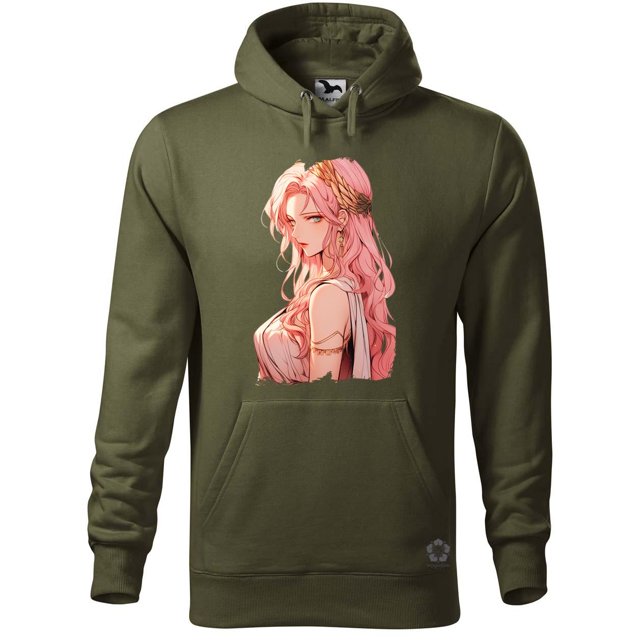 Rózsaszín anime lány v2 egyedi  pulóver 