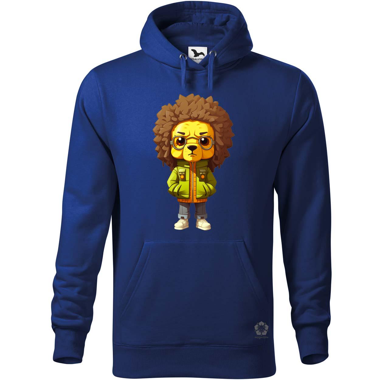 Sárga oroszlán srác v3 egyedi  pulóver 