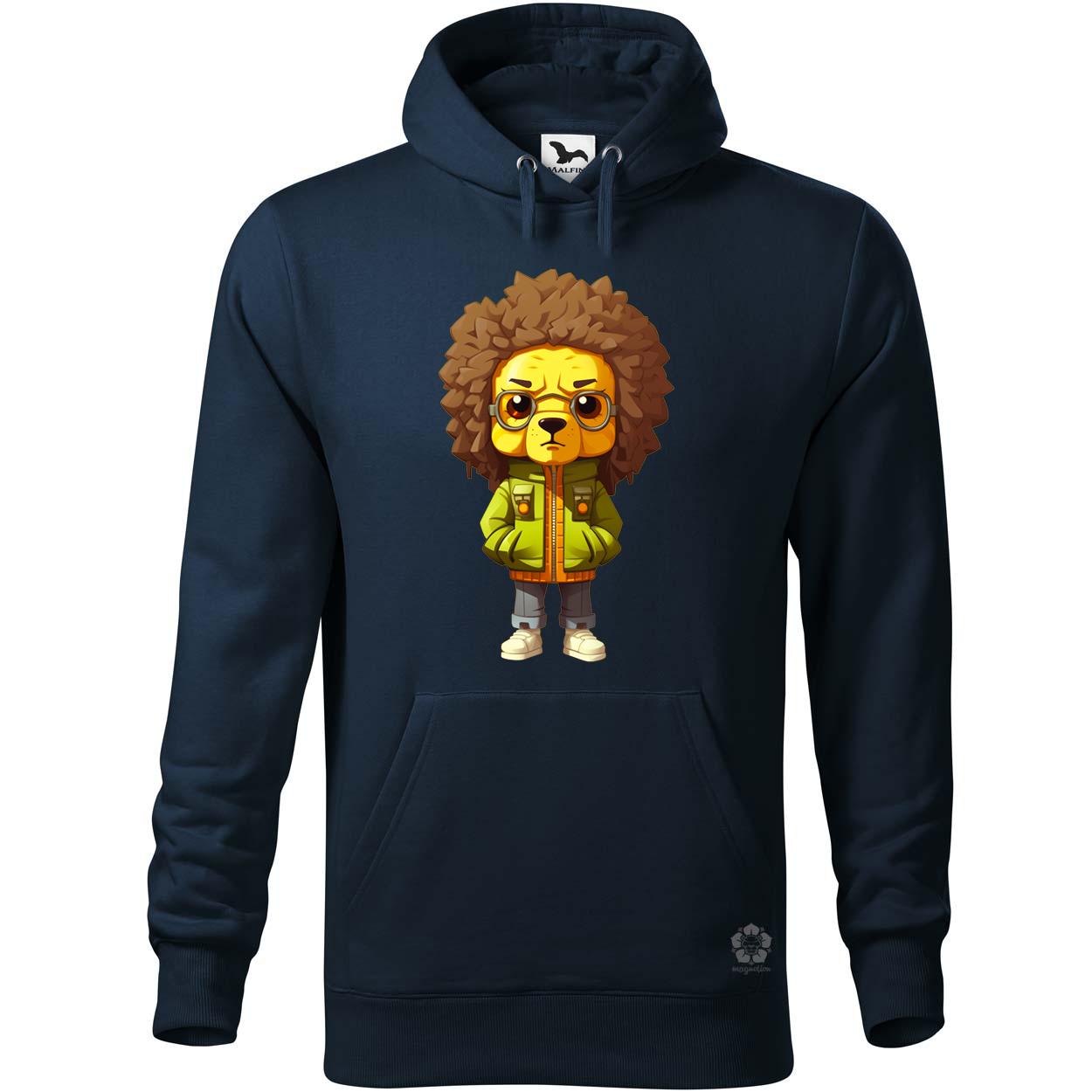 Sárga oroszlán srác v3 egyedi  pulóver 