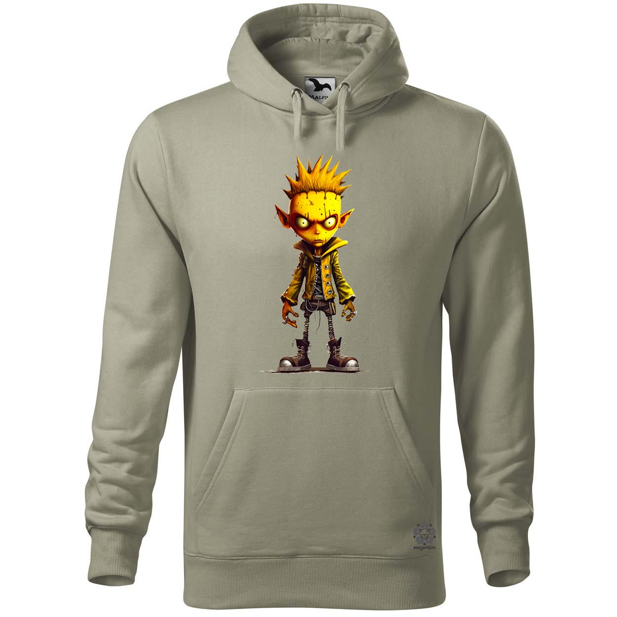 Sárga punk srác v1 egyedi  pulóver 