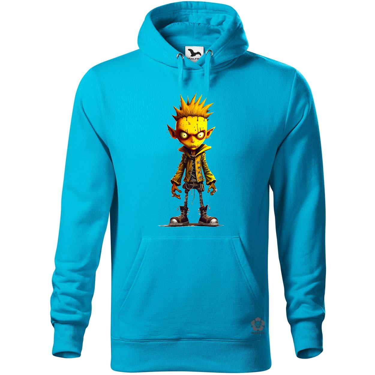 Sárga punk srác v1 egyedi  pulóver 
