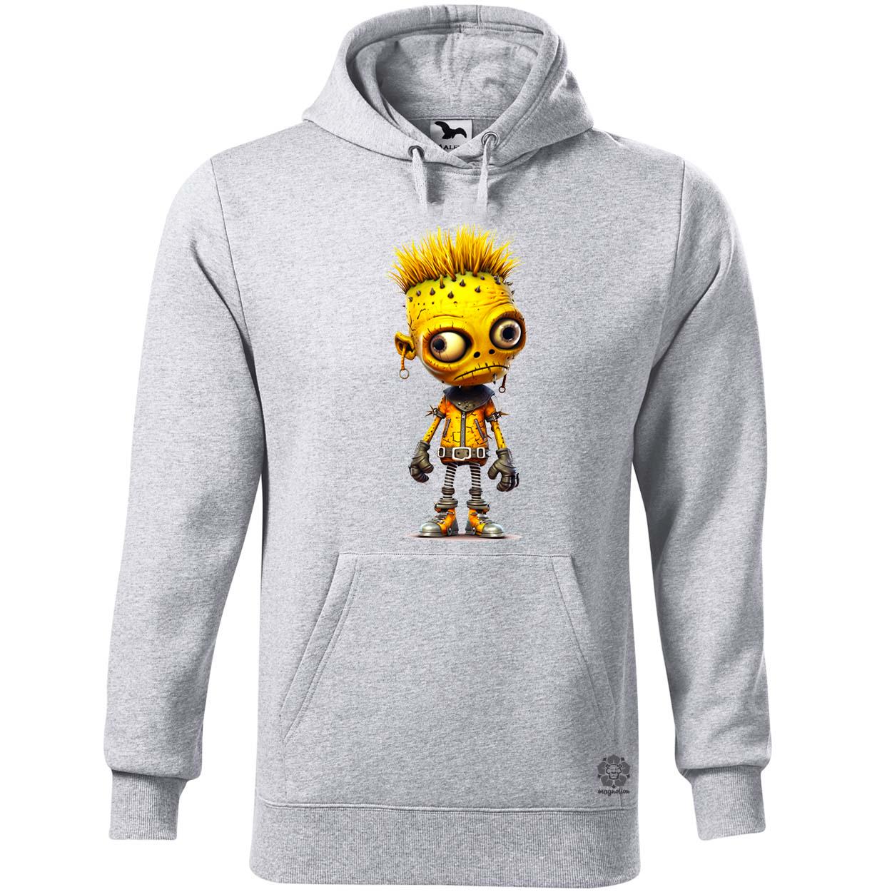 Sárga punk srác v2 egyedi  pulóver 