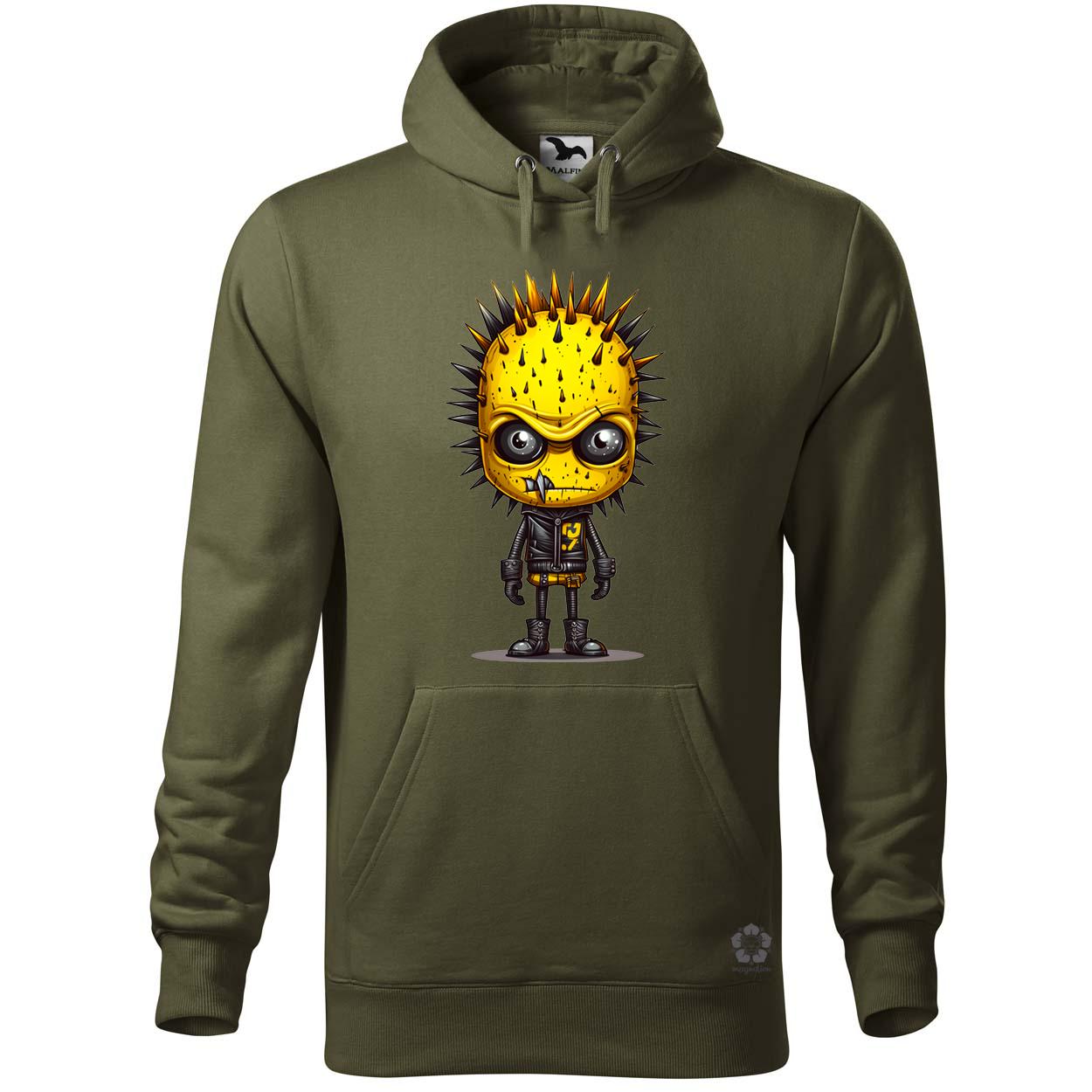 Sárga punk srác v3 egyedi  pulóver 