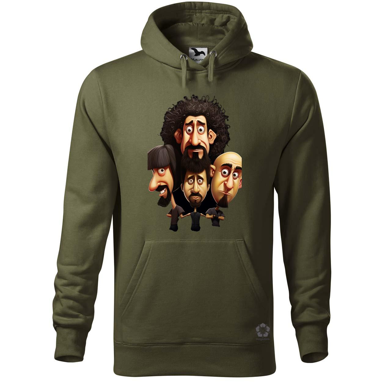 System of a Down karikatúra v3 egyedi  pulóver 