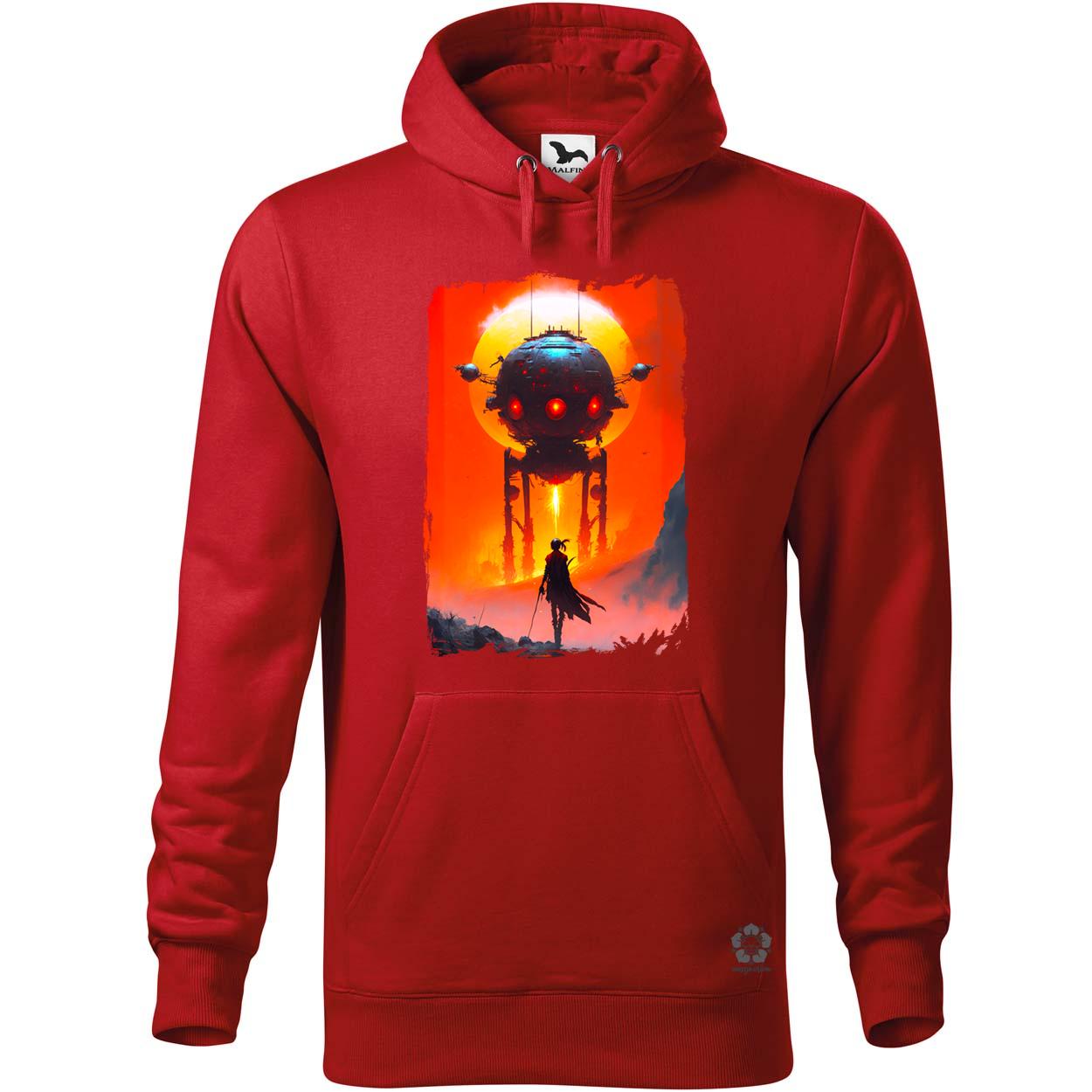 Szamuráj és droid egyedi  pulóver 