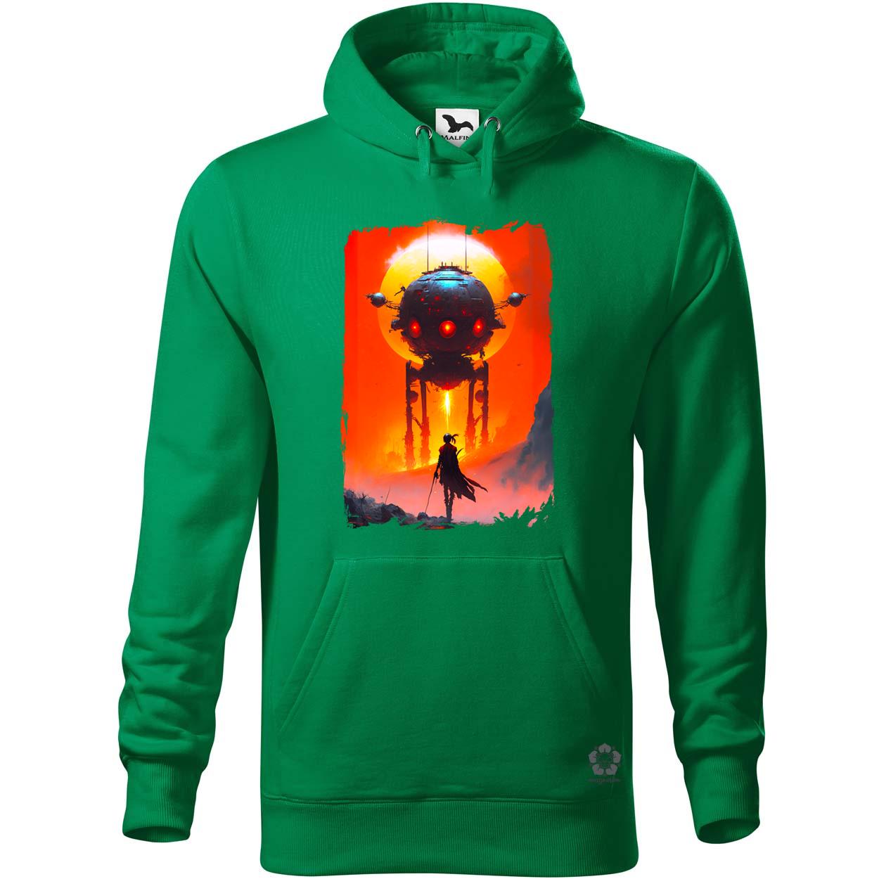 Szamuráj és droid egyedi  pulóver 