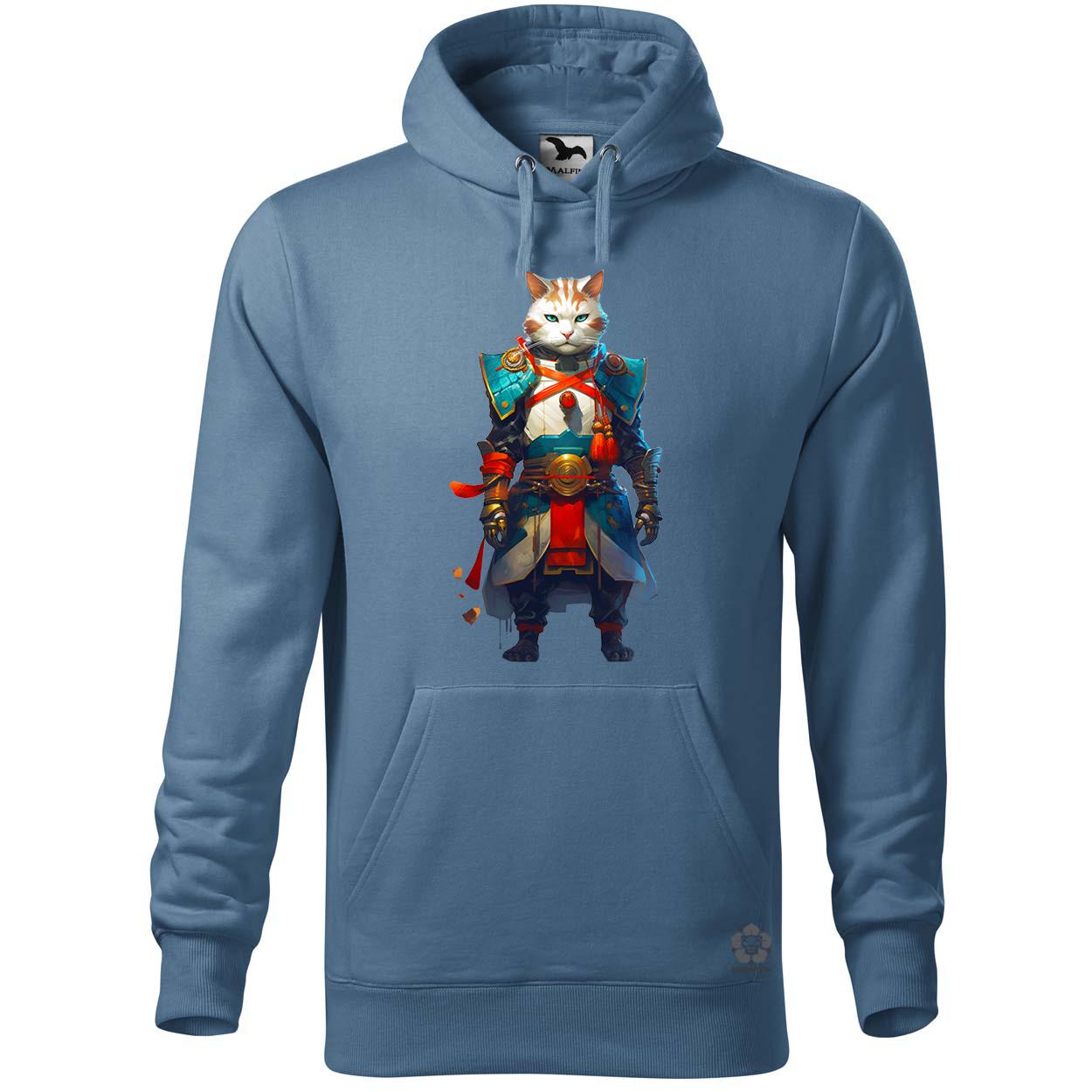 Szamuráj macska v1 egyedi  pulóver 