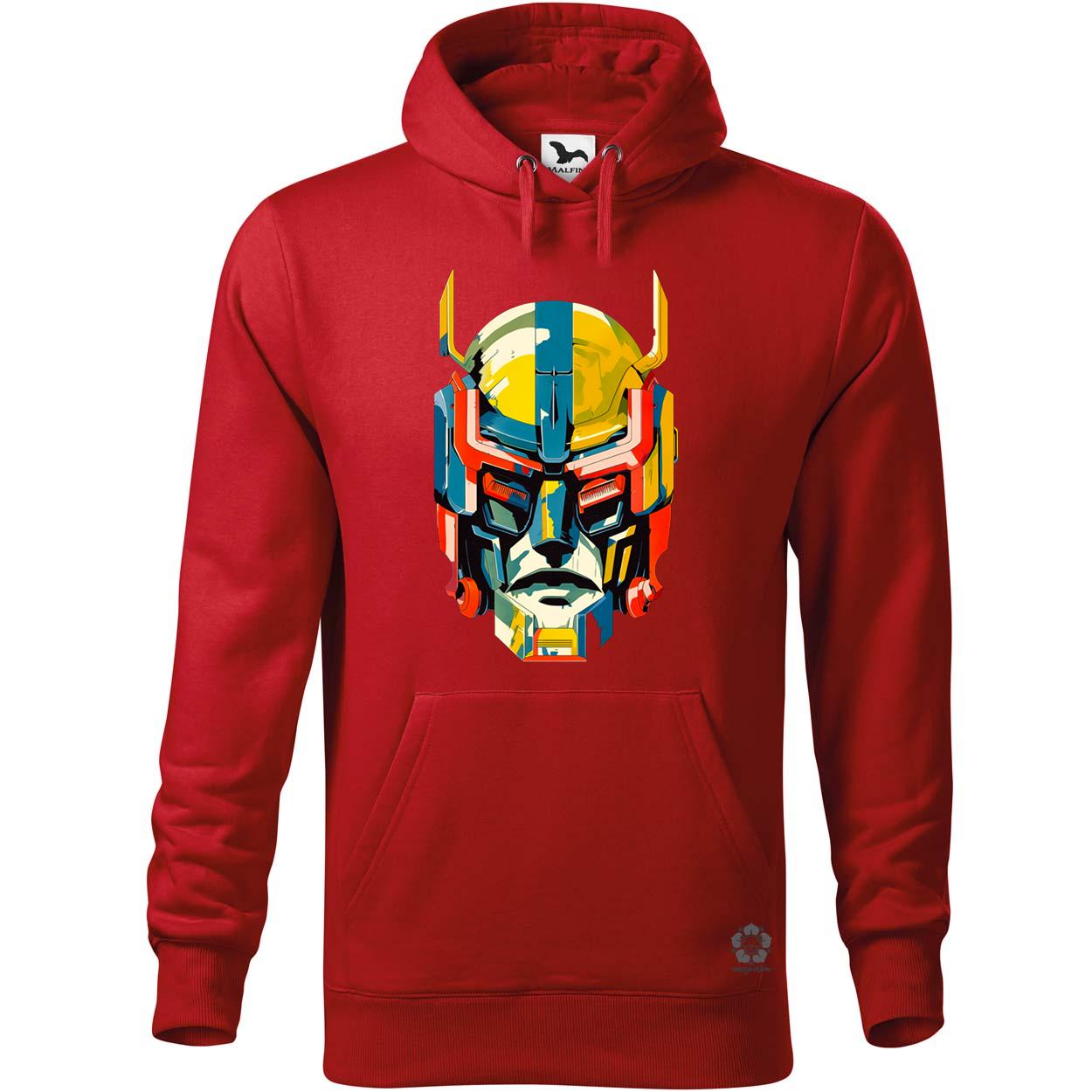 Szimetrikus mecha fej v1 egyedi  pulóver 
