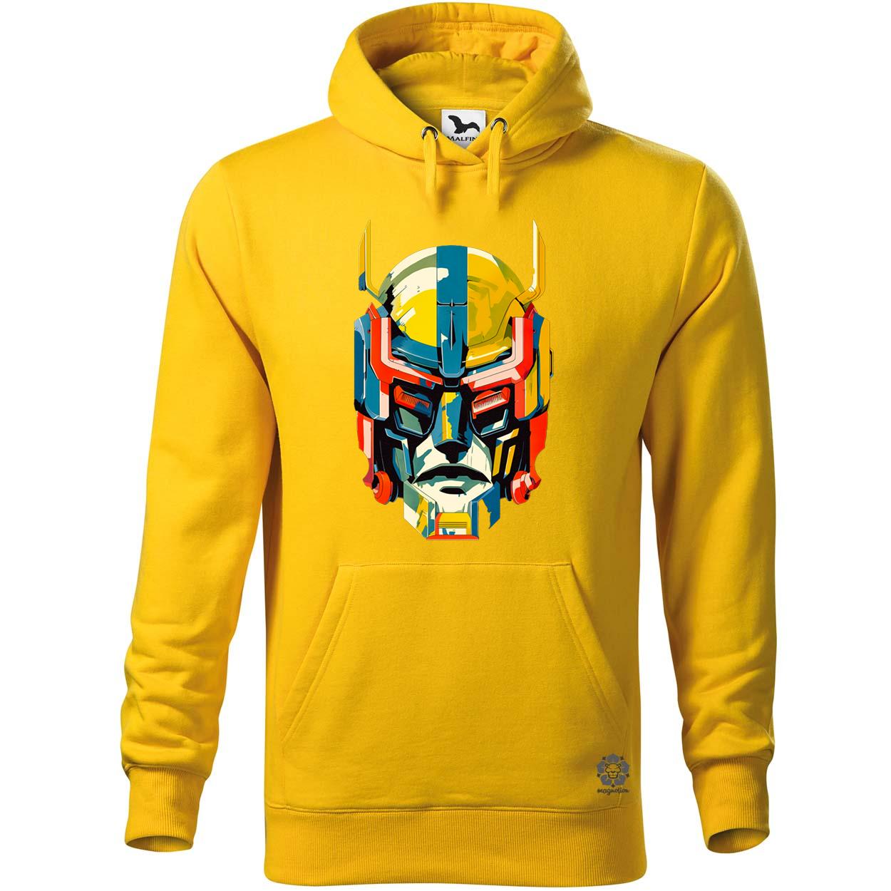 Szimetrikus mecha fej v1 egyedi  pulóver 