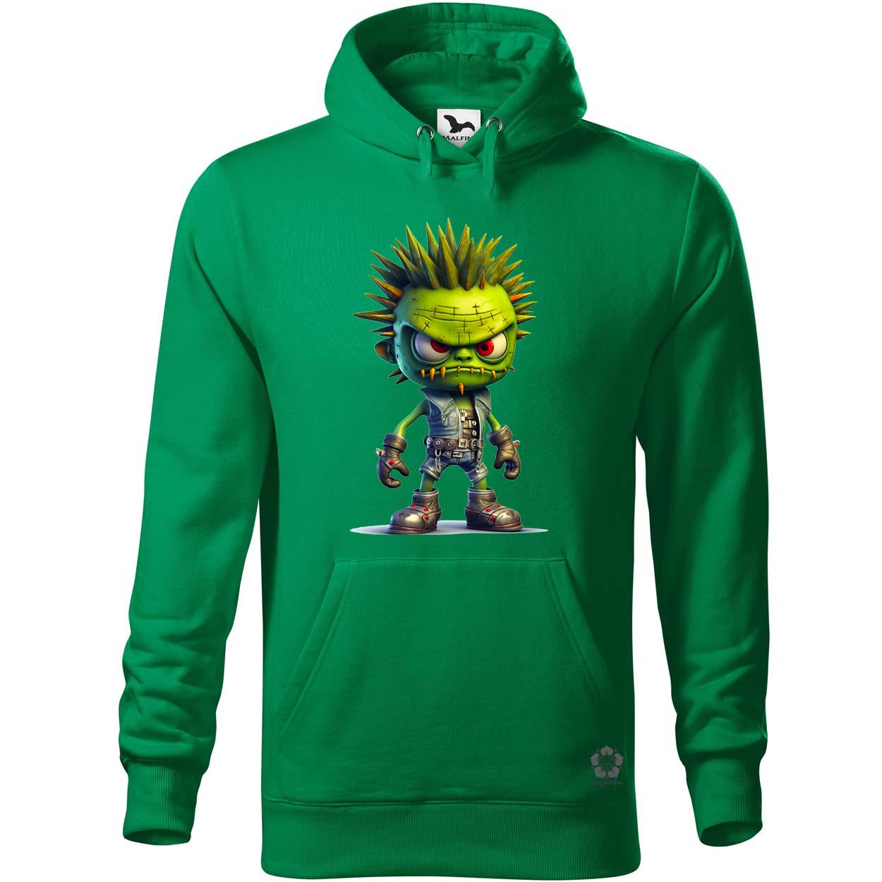 Zöld punk srác v2 egyedi  pulóver 