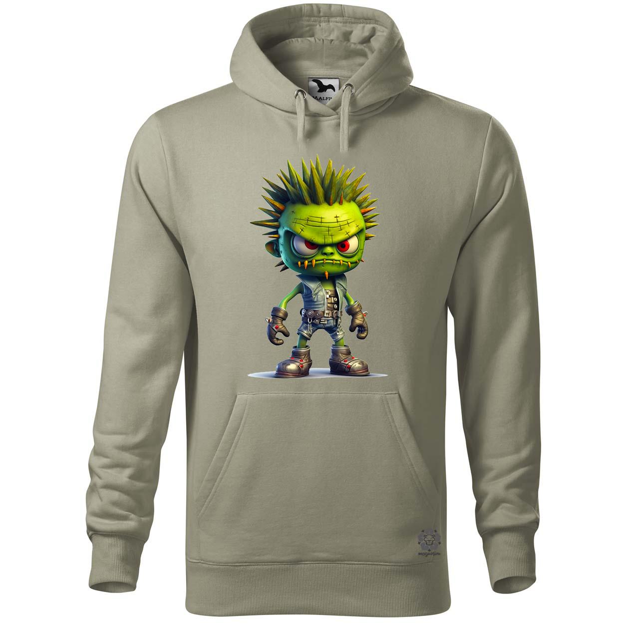 Zöld punk srác v2 egyedi  pulóver 
