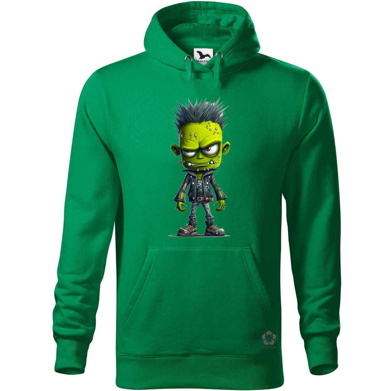 Zöld punk srác v4 egyedi  pulóver 