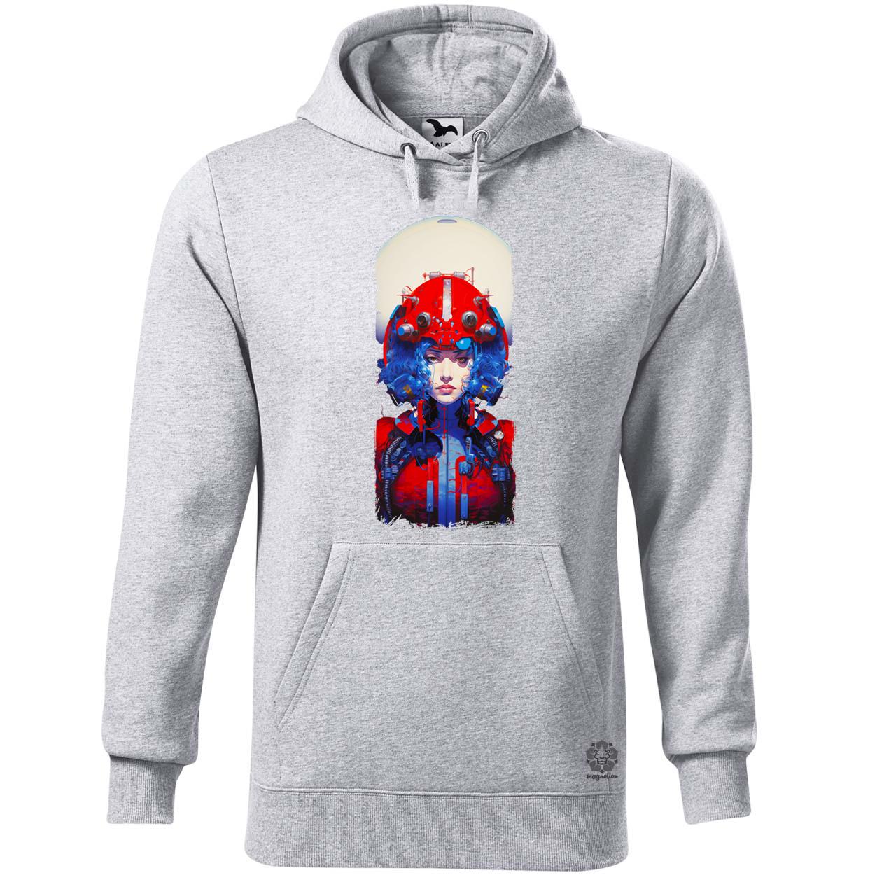 Szürreál mecha fantázia v1 egyedi  pulóver 