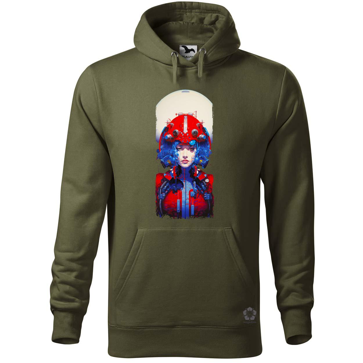 Szürreál mecha fantázia v1 egyedi  pulóver 